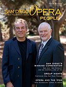 the cover of San Diego Opera People