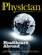 the cover of san diego physician